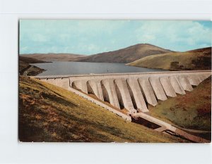 Postcard Nant-Y-Moch Reservoir, Plynlimon, Wales