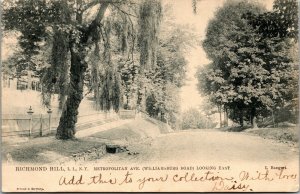 Vtg Richmond Hill Long Island NY Metropolitan Avenue 1905 Raphael Tuck Postcard