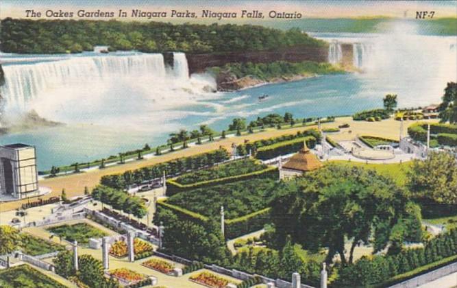 Canada Niagara Falls The Oakes Gardens In Niagara Parks