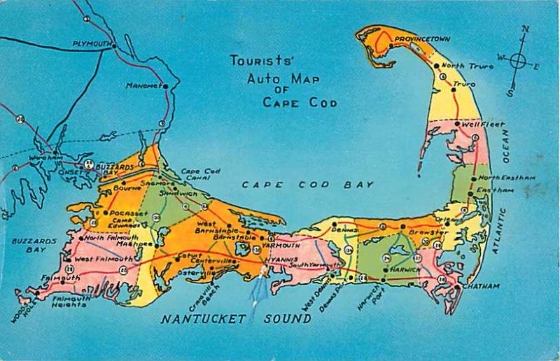 Cape Cod Maps  Maps of Cape Cod Towns