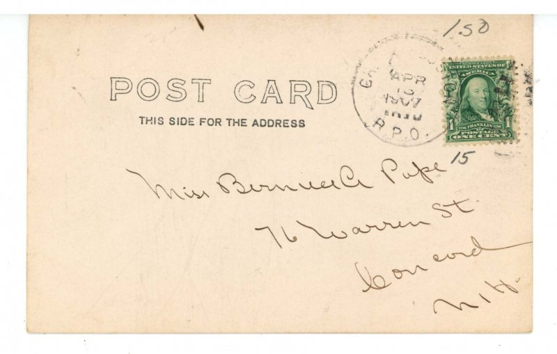 NH - Bristol. Newfound Lake RPPC