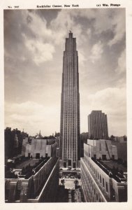 New York City Rockefeller Center Real Photo