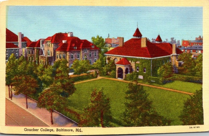 Maryland Baltimore Goucher College 1937 Curteich
