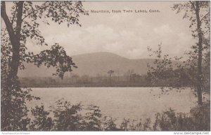 Connecticut Twin Lake Bear Mountain From Twin Lakes Albertype