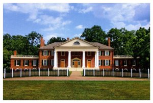 Montpelier Virginia President James Madison Historic Home Chrome Postcard 