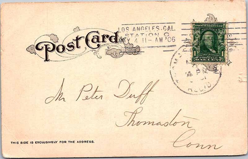 Postcard BEACH SCENE Long Beach California CA AO5193