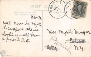 With All Kind Thoughts St. Patricks Day 1909 paper chip