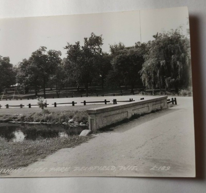 Postcard Delafield Wisconsin Cushing Memorial State Park Unposted 771