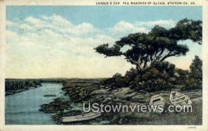 Lanier's Oak, The Marshes of Glynn - Brunswick, Georgia GA  