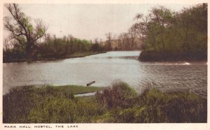 Park Hall Hostel The Lake Mansfield Nottingham Antique Postcard