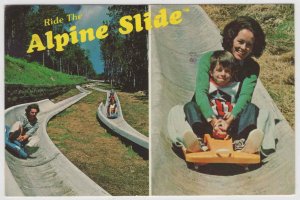 1978 Postcard Seven Springs Mountain Resort Champion Pa Alpine Slide 1970s