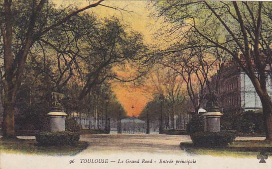 France Toulouse Le Grand Rond Entree principale