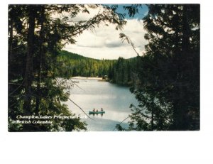 Champton Lake Provincial Park, British Columbia, Canoe