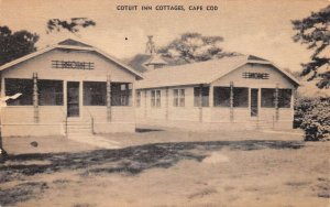 Cotuit Cape Cod Massachusetts Cotuit Inn Cottages Vintage Postcard AA71791