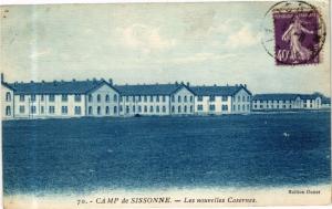 CPA Camp de SISSONNE Les nouvelles Casernes (280404)