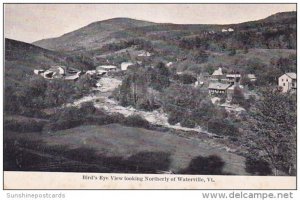 Bird's Eye View Looking Northerly Of Waterville Vermont