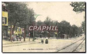 Old Postcard Courbevoie Le Rond Point