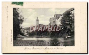 Pont de Beauvoisin - The Banks of Guiera Old Postcard