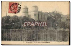 Old Postcard Toulouse Column L & # 39Observatoire