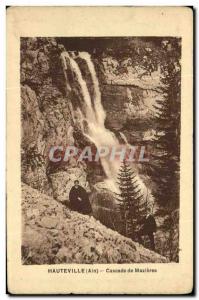 Old Postcard Hauteville Cascade Mazieres