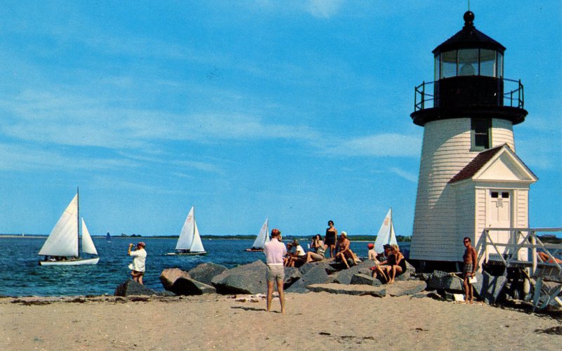 MA - Nantucket. Brant Point Lighthouse