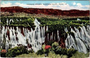 Postcard WATER SCENE Hagerman Valley Idaho ID AL0102