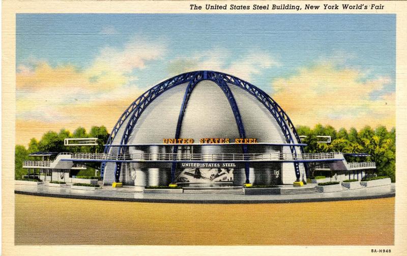 NY - 1939 New York World's Fair. U.S. Steel Building