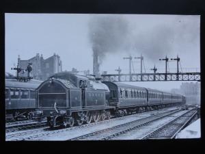 LNER No.7 Steam Locomotive & Crew RP Photocard