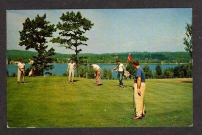 NY Concord Hotel KIAMESHA LAKE NEW YORK Golf Golfing PC