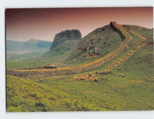 Postcard Hadrian's Wall, England