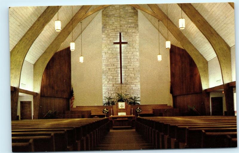 Holiday FL Community United Methodist Church 6511 US Highway 19 Postcard D78