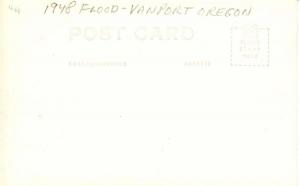 OR - Vanport. Flood of 1948, Destruction  *RPPC