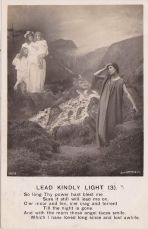 Bamforth Religion Lead Kindly Light No 3 1908