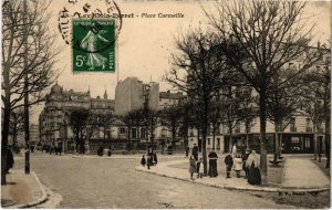 CPA LEVALLOIS-PERRET - Place Cormeille (986973)