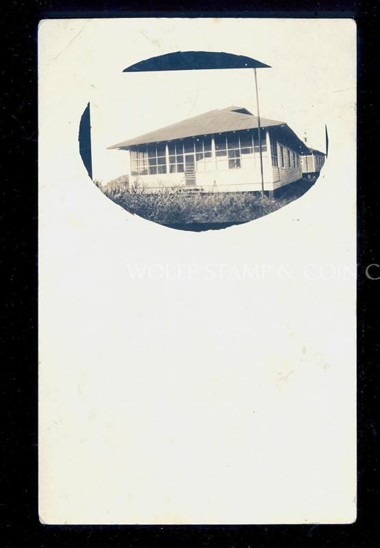 Early RPPC Worker's Cottage Near Gatun Canal Zone Real Photo Postcard B3472