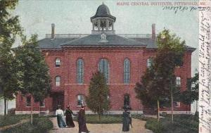 Maine Pittsfield Maine Central Instititute Pittsfield 1905