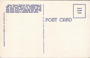 Kings River Canyon Highway, Fresno County