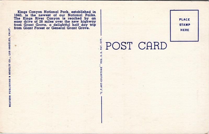 Kings River Canyon Highway, Fresno County