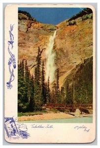 Takakkaw Falls Yoho National Park Canada Postcard Continental View Card