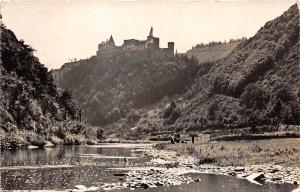 BR18935 Vue sur le chateau aubord de l Our Vianden  luxembourg