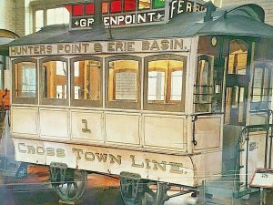 Postcard  1881 Jones Street Car Henry Ford Museum in Dearborn, MI.  4x6  T6