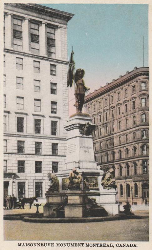 Maisonneuve Monument - Montreal QC, Quebec, Canada - WB