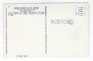 1960's Ohio State Odd Fellows Home, Springfield, Ohio Chrome Postcard