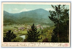 c1905 View Of Keene Valley Adirondack Mountains New York NY Antique Postcard