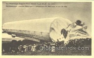 Reproduction  Zeppelin, Zeppelins  Unused close to perfect corners