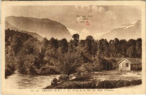 CPA ARUDY Le Gave et le Pic du Midi d'Ossau (1142401)