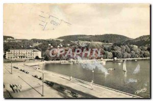 Old Postcard Gerardmer Health Resort Les Bords du Lac