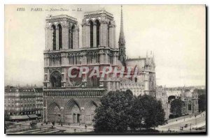 Postcard Old Paris Notre Dame