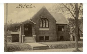 VT - White River Junction. Gates Memorial
