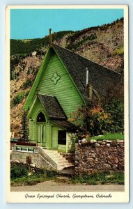 GEORGETOWN, CO Colorado ~ GRACE EPISCOPAL CHURCH c1960s  Postcard